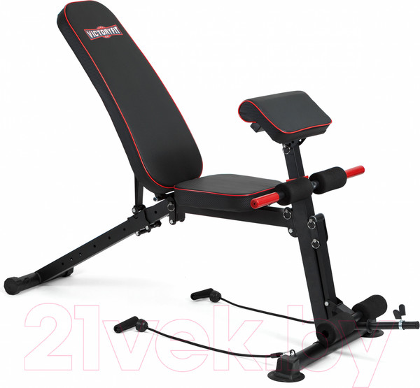 Изображение товара Скамья многофункциональная VictoryFit T21 / VF-T21 (черный)