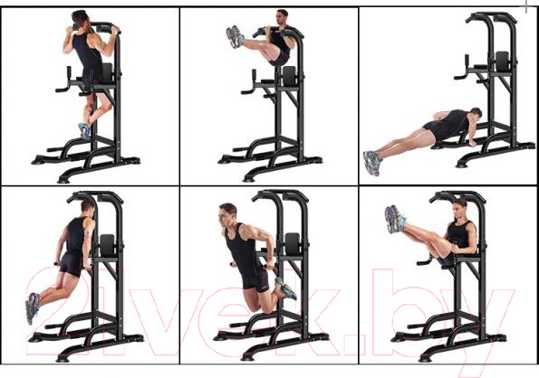 Изображение товара Турник-брусья VictoryFit VF-T55 (черный)