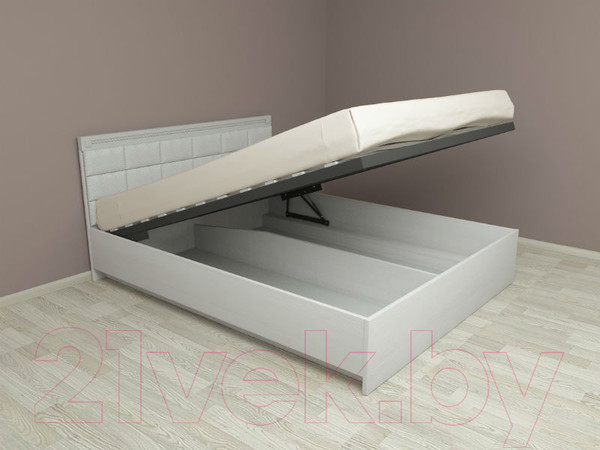 Изображение товара Полуторная кровать Аквилон Азалия №14ПМ (бодега белый)