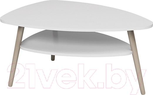 Изображение товара Журнальный столик Аквилон Консул-3 (белоснежный)