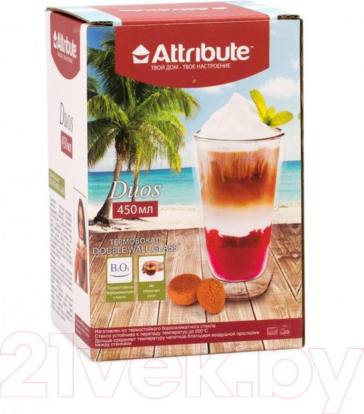 Изображение товара Стакан для горячих напитков Attribute Duos ATG103