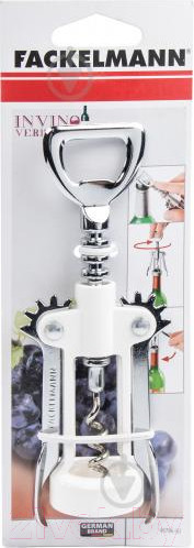 Изображение товара Штопор для вина Fackelmann 49786 / 5273 (белый)