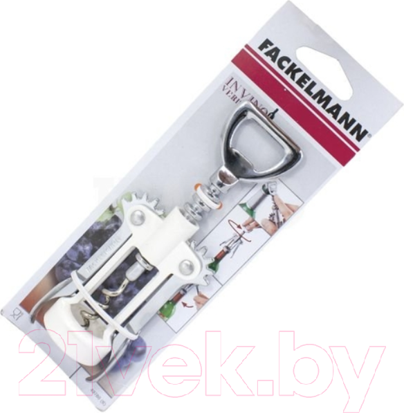 Изображение товара Штопор для вина Fackelmann 49786 / 5273 (белый)
