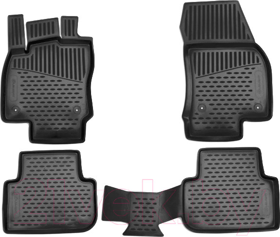Изображение товара Комплект ковриков для авто ELEMENT Element5154210K для Volkswagen Tiguan (4шт)