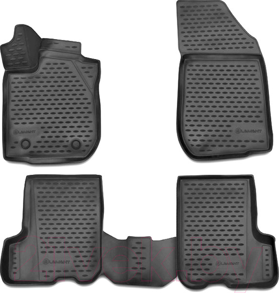 Изображение товара Комплект ковриков для авто ELEMENT NLC.3D.41.32.210K для Renault Sandero/Sandero Stepway (4шт)