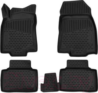 Изображение товара Комплект ковриков для авто ELEMENT ELEMENT3D4152210K для Renault Koleos (4шт)