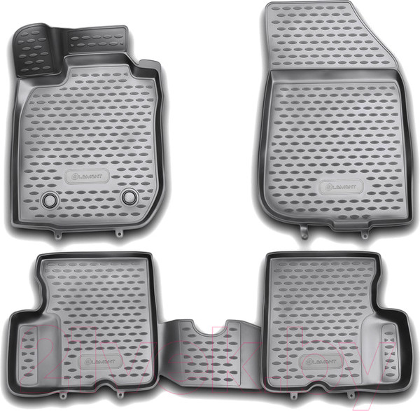 Изображение товара Комплект ковриков для авто ELEMENT NLC.3D.41.29.210KH для Nissan Terrano/Renault Duster (4шт)