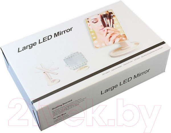 Изображение товара Зеркало косметическое Sipl AG628D с подсветкой (черный)