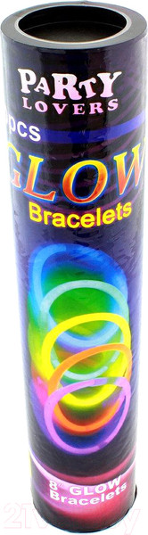 Изображение товара Светящиеся палочки-браслеты Sipl AG164 (100шт)