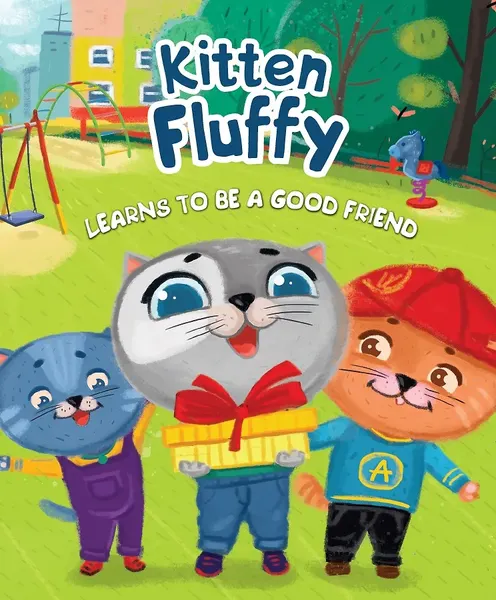 Изображение товара Художественная книга Проф-Пресс Kitten Fluffy learns to be a good friend