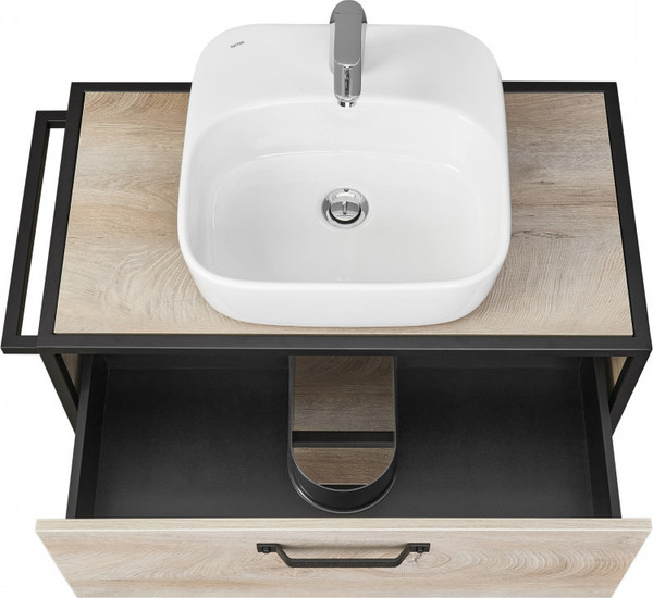 Изображение товара Тумба под умывальник Акватон Лофт Фабрик 80 (1A242401LTDU0)