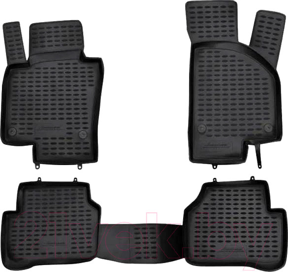 Изображение товара Комплект ковриков для авто ELEMENT NLC.51.06.210KH для Volkswagen Passat B6 (4шт)