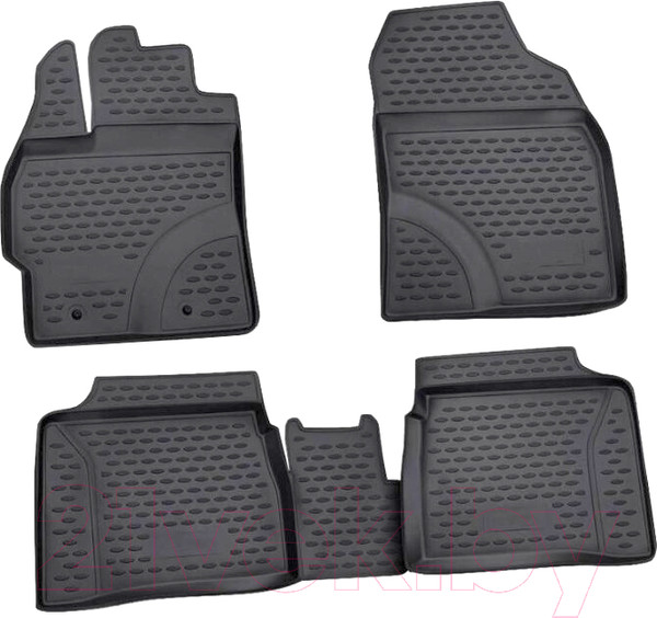 Изображение товара Комплект ковриков для авто ELEMENT NLC.48.22.210 для Toyota Prius (4шт)