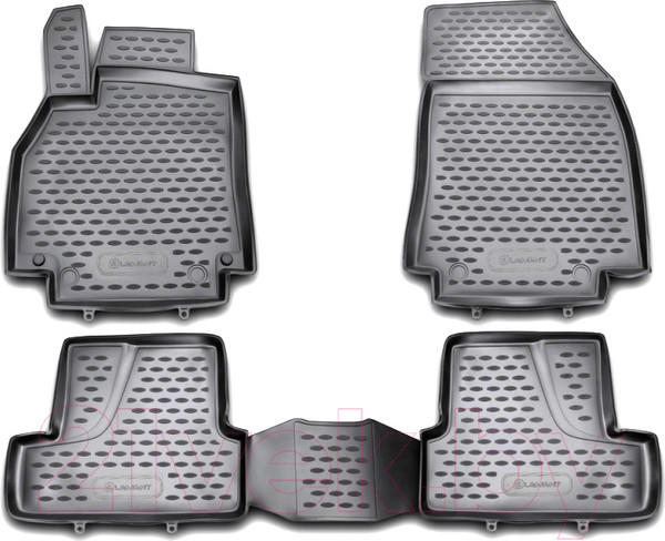 Изображение товара Комплект ковриков для авто ELEMENT NLC.41.16.210KH для Renault Megane 3 (4шт)
