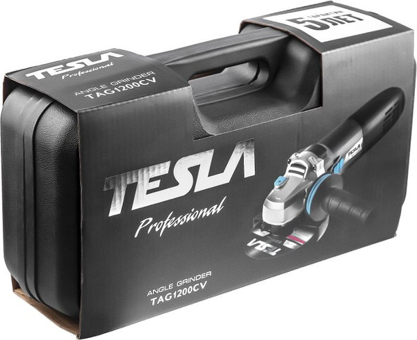 Изображение товара Угловая шлифовальная машина Tesla TAG1200CV (623033)