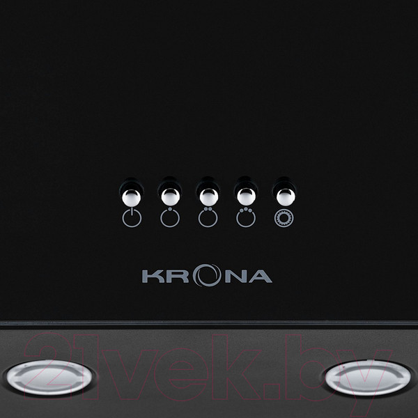 Изображение товара Вытяжка наклонная Krona Gabriele 600 Black PB / 00026738