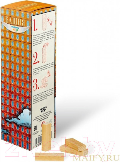 Изображение товара Настольная игра Фабрика Игр Башня / 17100