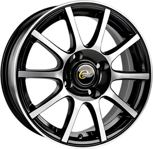 Изображение товара Литой диск Cross Street CR-16 15x6" 4x100мм DIA 60.1мм ET 47мм BKF