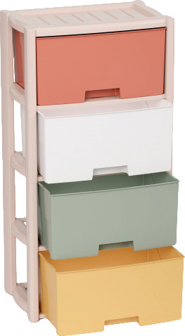 Изображение товара Комод пластиковый Альтернатива Колорит / М7838 (цветной)