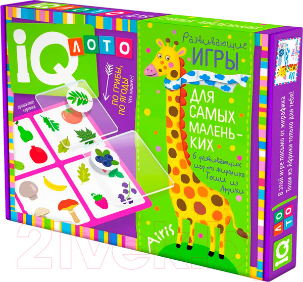 Изображение товара Развивающая игра Айрис-пресс По грибы, по ягоды. Что лишнее? / AP-27458