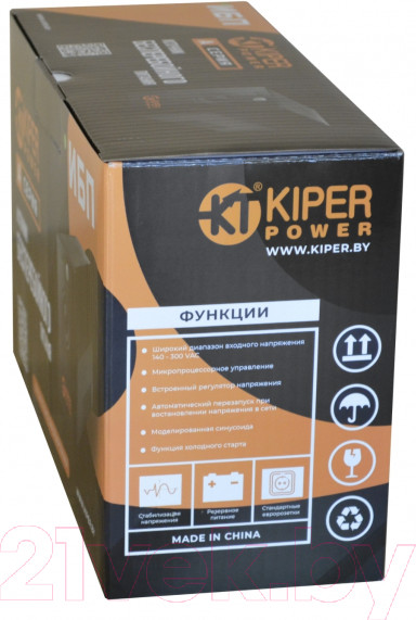 Изображение товара ИБП Kiper Power A400 (400VA/240W)