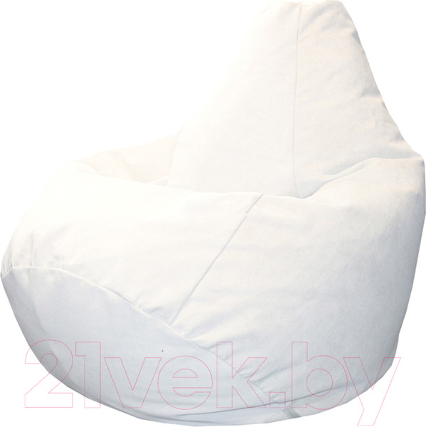 Изображение товара Бескаркасное кресло Flagman Груша Супер Мега 4XL Г5.5-01 (Verona 01/White)