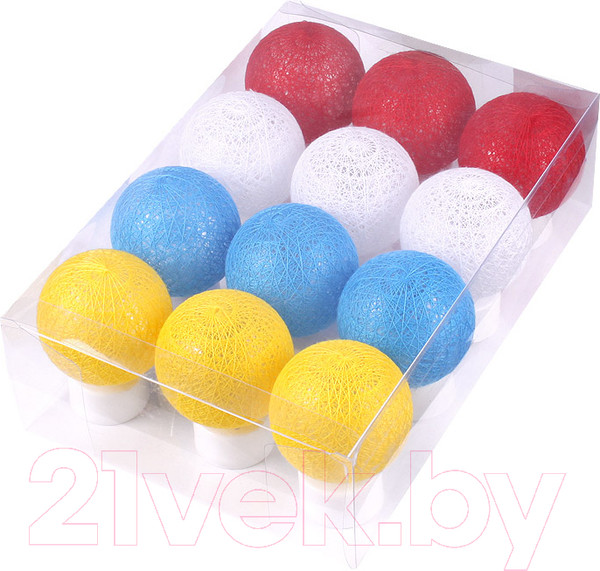 Изображение товара Тайские фонарики Darvish Шарики-фонарики / DV-H-1144 (12шт)