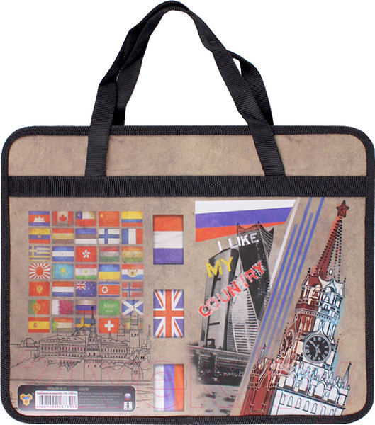 Изображение товара Папка-портфель Пчелка Country / ПМ-А4-25