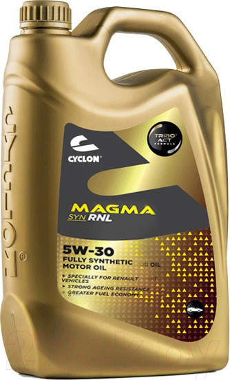 Изображение товара Моторное масло Cyclon Magma Syn RNL 5W30 / JM02507 (5л)
