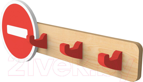 Изображение товара Вешалка для одежды Woody Знак Кирпич ВК-2.8 / 04110