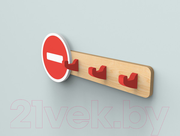 Изображение товара Вешалка для одежды Woody Знак Кирпич ВК-2.8 / 04110