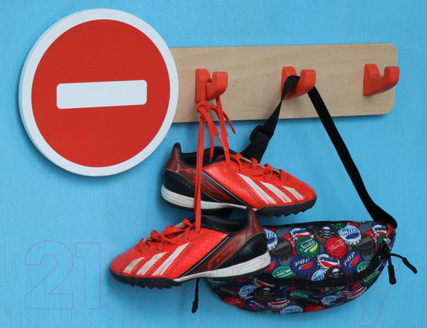 Изображение товара Вешалка для одежды Woody Знак Кирпич ВК-2.8 / 04110