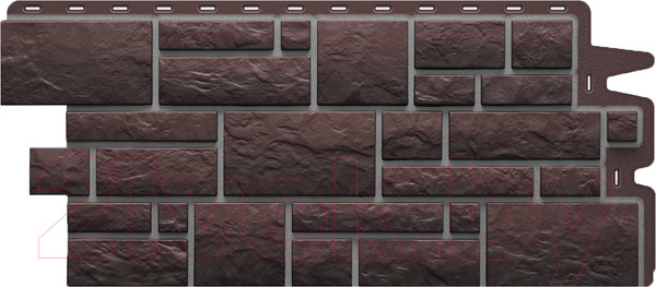 Изображение товара Фасадная панель Docke Burg (1.072м, земляной)