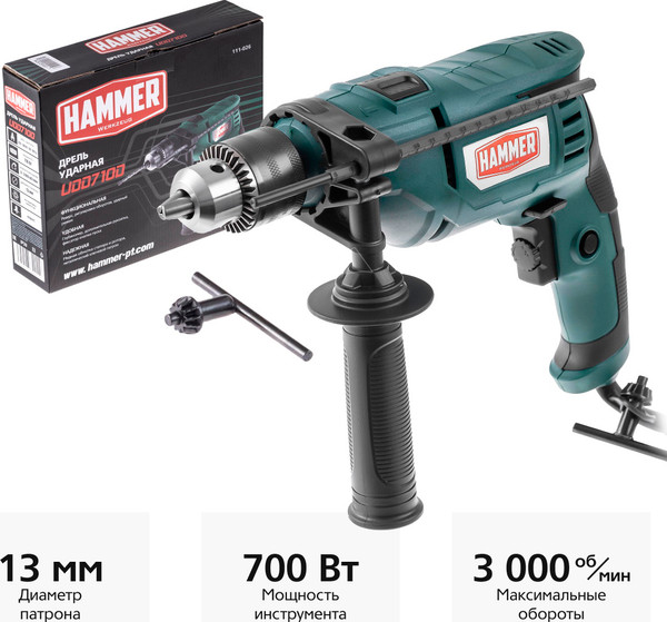 Изображение товара Дрель Hammer UDD710D