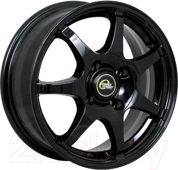 Изображение товара Литой диск Cross Street CR-15 15x6" 4x100мм DIA 67.1мм ET 40мм Black