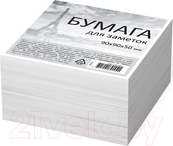 Изображение товара Блок для записей Erich Krause 39094 (белый)