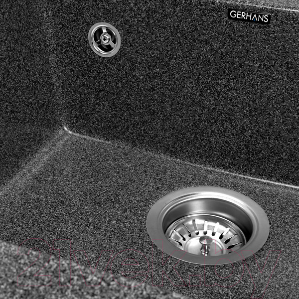Изображение товара Мойка кухонная Gerhans A11 (графит)