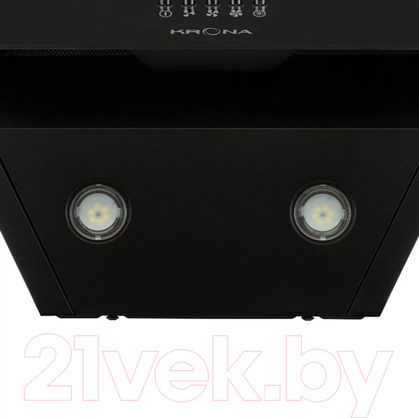 Изображение товара Вытяжка наклонная Krona Helga 600 black PB / КА-00001039