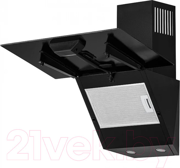 Изображение товара Вытяжка наклонная Krona Helga 600 black PB / КА-00001039