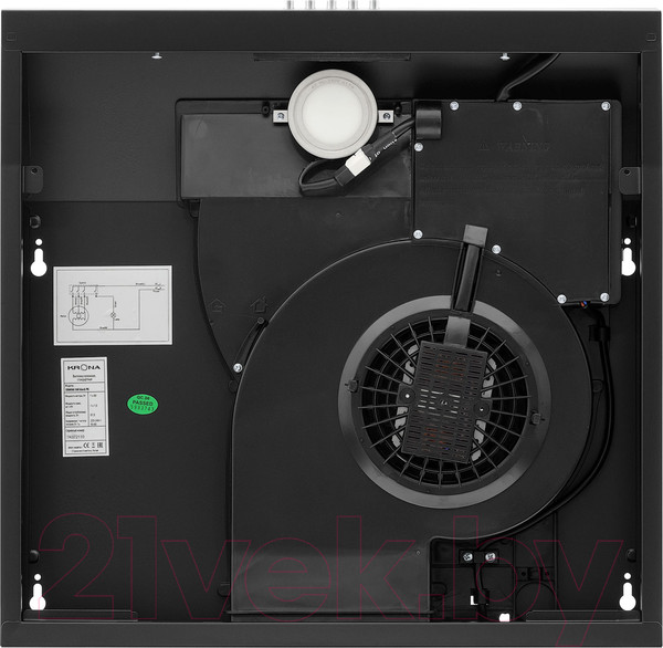 Изображение товара Вытяжка плоская Krona Ermina 500 black PB / КА-00001055