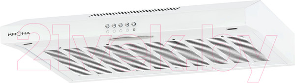 Изображение товара Вытяжка плоская Krona Ermina 600 white PB / КА-00001062
