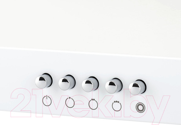 Изображение товара Вытяжка плоская Krona Ermina 600 white PB / КА-00001062