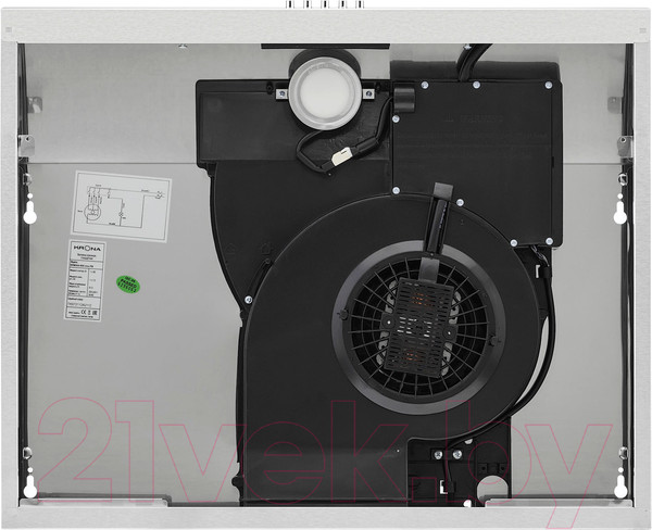 Изображение товара Вытяжка плоская Krona Ermina 600 inox PB / КА-00001061