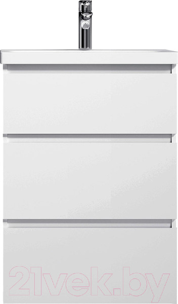 Изображение товара Тумба с умывальником AM.PM Gem M91FSX0602WG + M90WCC0602WG