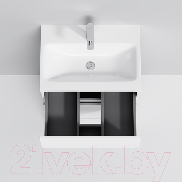 Изображение товара Тумба с умывальником AM.PM Gem M91FSX0602WG + M90WCC0602WG