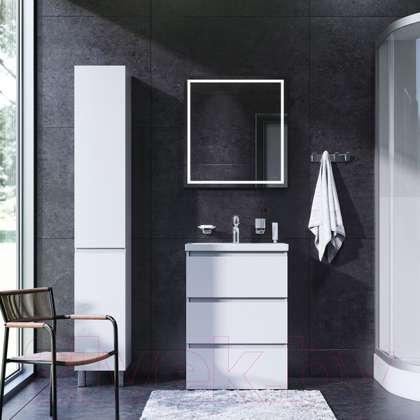 Изображение товара Тумба с умывальником AM.PM Gem M91FSX0602WG + M90WCC0602WG