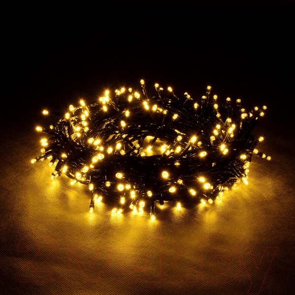 Изображение товара Светодиодная гирлянда VEGAS Нить 55068 (20м, теплый белый)