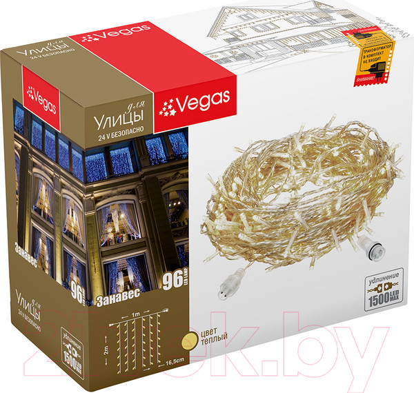 Изображение товара Световой занавес VEGAS Занавес 55018