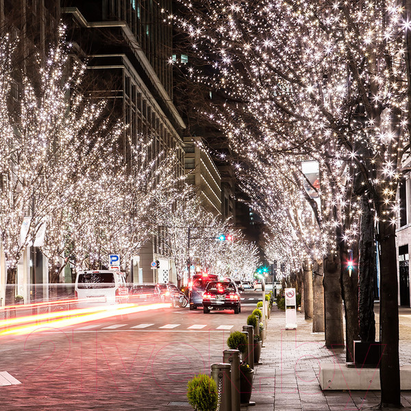 Изображение товара Светодиодная гирлянда VEGAS Нить 55000 (5м, теплый белый)