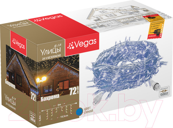 Изображение товара Светодиодная бахрома VEGAS Бахрома 55008